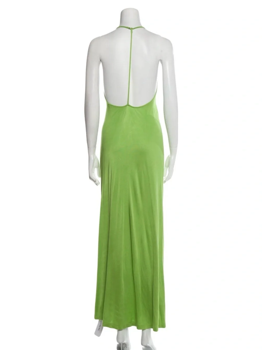 Simon Miller Lime Green Ribbed Maxi Dress